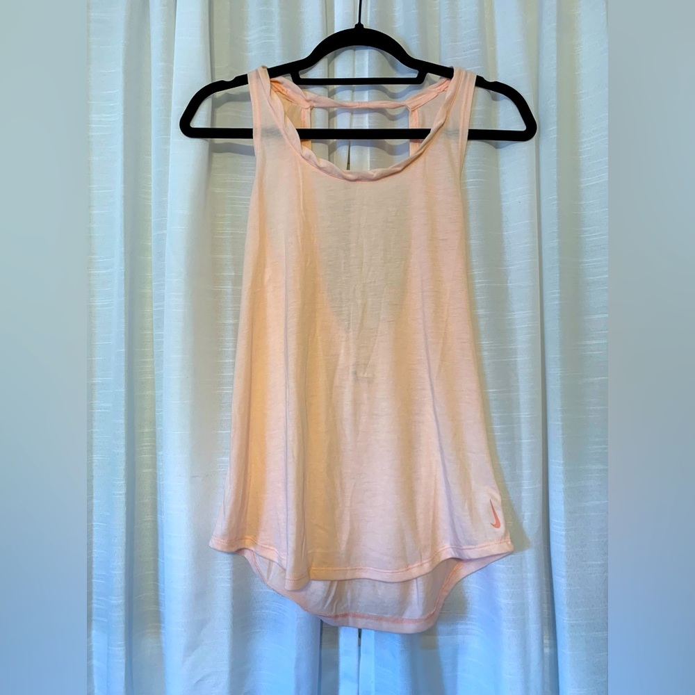 NIKE Dri-Git Twist Keyhole Back Tank